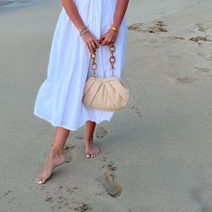Tan Zara purse with chunky strap